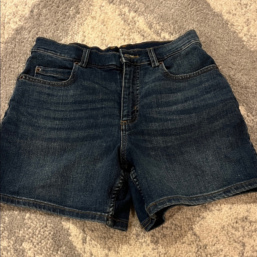 Duluth Trading Co Deep Indigo Jean Shorts